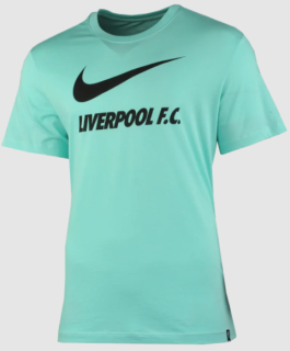 Nike Liverpool FC tričko tyrkysové detské