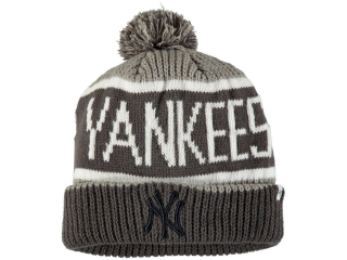 '47 Brand New York Yankees zimná čiapka šedá