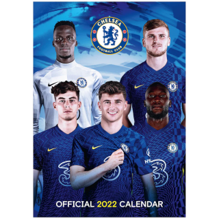 Chelsea FC nástenný kalendár 2022 - SKLADOM