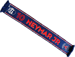 Paris Saint Germain FC - PSG NEYMAR JR pletený šál modrý