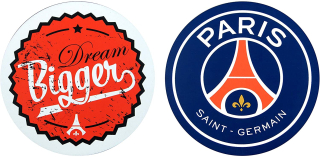 Paris Saint Germain FC - PSG podtácky (2 ks v balení)