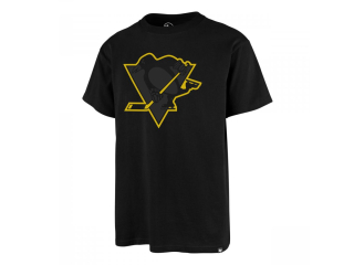 '47 Brand Pittsburgh Penguins tričko čierne pánske