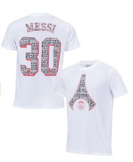 Paris Saint Germain FC - PSG Lionel Messi tričko biele pánske