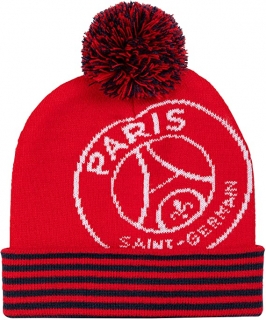 Paris Saint-Germain FC - PSG zimná čiapka červená detská - SKLADOM