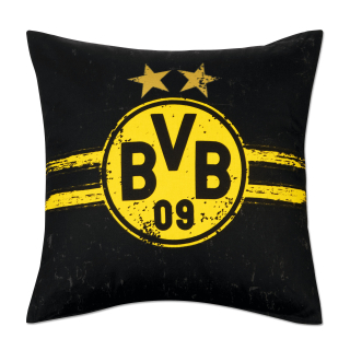 Borussia Dortmund BVB 09 vankúš čierny - SKLADOM