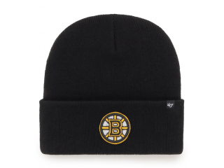 '47 Brand Boston Bruins pletená zimná čiapka čierna - SKLADOM