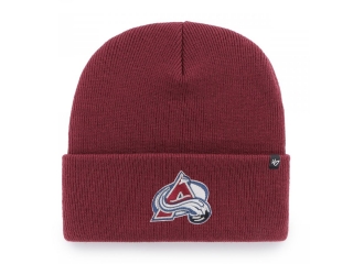 '47 Brand Colorado Avalanche pletená zimná čiapka bordová