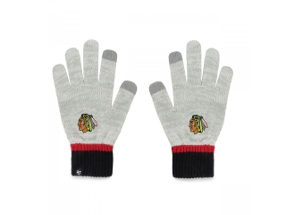 '47 Brand Chicago Blackhawks pletené rukavice