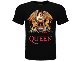 Queen tričko čierne detské