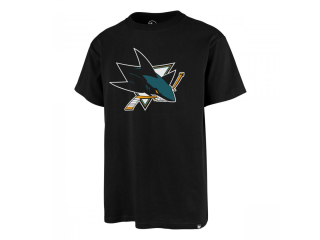 '47 Brand San Jose Sharks tričko čierne pánske