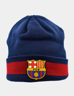 FC Barcelona zimná čiapka tmavomodrá - SKLADOM