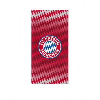 FC Bayern München - Bayern Mníchov uterák / osuška červená - SKLADOM