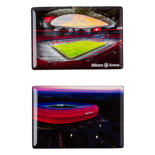Bayern München - Bayern Mníchov Allianz Arena magnetka (2 ks v balení) - SKLADOM