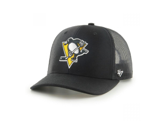'47 Brand Pittsburgh Penguins Trucker šiltovka čierna - SKLADOM