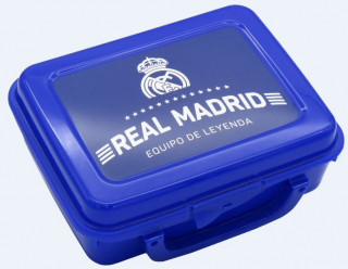 Real Madrid box na desiatu / obedár modrý - SKLADOM