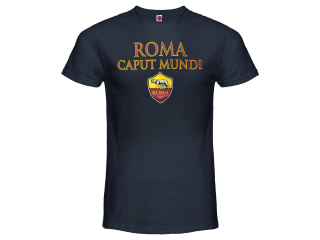 AS Rím - AS Roma tričko tmavomodré pánske - SKLADOM