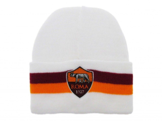 AS Rím - AS Roma zimná čiapka biela
