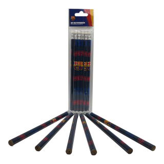 FC Barcelona ceruzky (6 ks v balení) - SKLADOM
