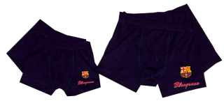 FC Barcelona boxerky tmavomodré pánske