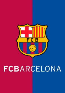 FC Barcelona pohľadnica A4