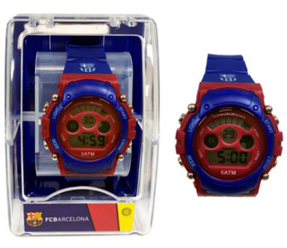 FC Barcelona digitálne hodinky detské