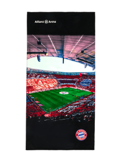 Bayern München - Bayern Mníchov Allianz Arena plážový uterák / osuška - SKLADOM
