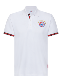 FC Bayern München - Bayern Mníchov polokošeľa biela pánska