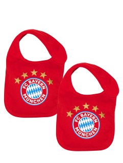 FC Bayern München - Bayern Mníchov podbradníky červené (2 ks v balení)