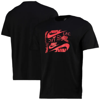 Nike Liverpool FC tričko čierne pánske - SKLADOM