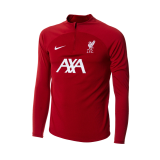 Nike Liverpool FC tréningová mikina červená detská 2022-2023