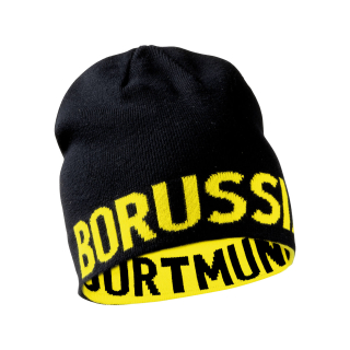 Borussia Dortmund BVB 09 obojstranná zimná čiapka detská - SKLADOM