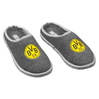 Borussia Dortmund BVB 09 papuče šedé