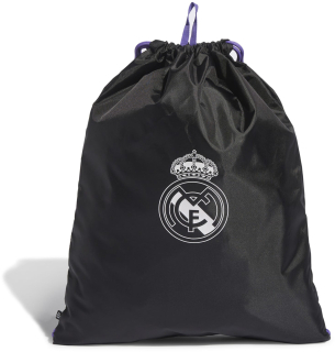 Adidas Real Madrid taška na chrbát / vrecko na prezúvky čierne