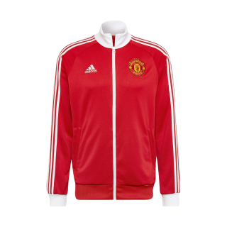 Adidas Manchester United mikina / bunda červená pánska 