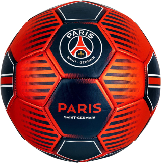 Paris Saint Germain - PSG futbalová lopta červeno-modrá