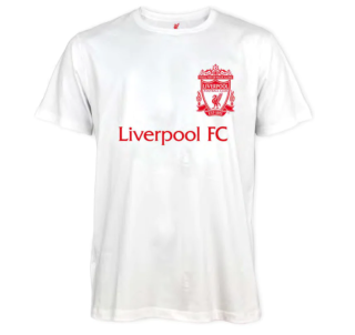 Liverpool FC tričko biele pánske - SKLADOM