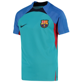 Nike FC Barcelona tréningový dres tyrkysový detský 2022-2023