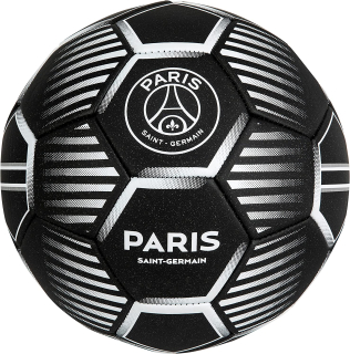 Paris Saint Germain - PSG futbalová lopta čierna - SKLADOM