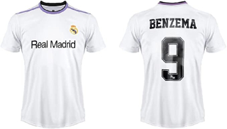 Real Madrid Karim Benzema dres detský (2022-2023) - oficiálna replika