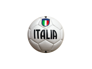 Taliansko futbalová mini lopta biela (veľkosť 2)