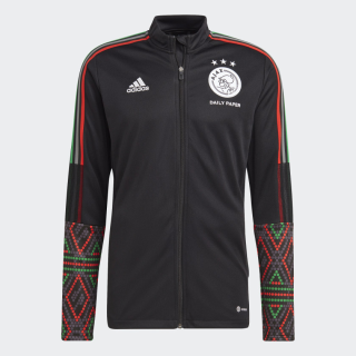 Adidas Ajax Amsterdam bunda / mikina čierna pánska