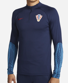 Nike Chorvátsko tréningová mikina modrá pánska