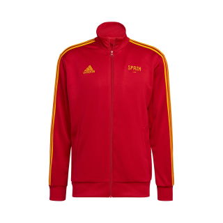 Adidas Španielsko MS 2022 mikina / bunda červená pánska