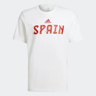 Adidas Španielsko MS 2022 tričko biele pánske