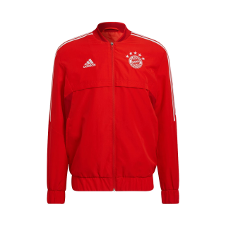 Adidas FC Bayern München - Bayern Mníchov bunda červená pánska