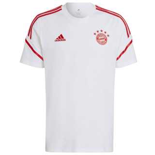Adidas FC Bayern München - Bayern Mníchov tričko biele pánske