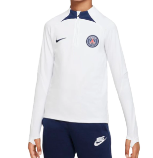 Nike Paris Saint-Germain FC - PSG tréningová mikina biela detská