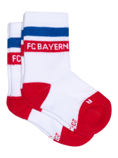 Bayern München - Bayern Mníchov ponožky biele detské (2 páry v balení) - SKLADOM