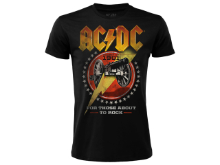 AC/DC tričko čierne pánske