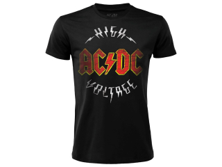 AC/DC tričko čierne detské